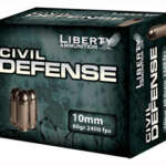 LIBERTY CIVIL DEFENSE 10MM - 60GR HP 20RD 10BX/CS