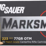 SIG AMMO 223 REM 77GR OPEN TIP - MATCH 20RD 10BX/CS