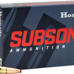 HORNADY SUBSONIC 45-70 GOV - 410GR SUB-X 20RD 10BX/CS