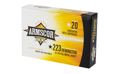 ARMSCOR 223REM 62GR FMJ 20/1000