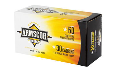 ARMSCOR 30CARB 110GR FMJ 50/1000