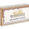 FIOCCHI 45 COLT 250GR LRNFP 50/500