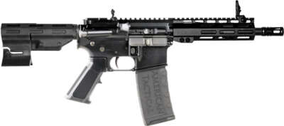 ATI MILSPORT AR PISTOL 5.56 - 7.5" 30RD M-LOK REAR BRACE BLK