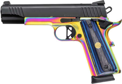 CHIAPPA 1911 SUPERIOR GRADE - 45ACP 5" 8RD BLACK/NEBULA