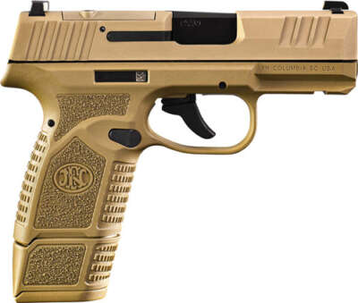 FN REFLEX MRD 9MM LUGER - 1-11RD 1-15RD FDE NO SAFETY