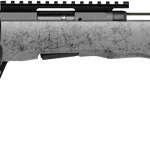 SAVAGE B22 22WMR TIMBERLITE - THUMBHOLE 18" CF 10RD GRY WOOD