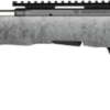 SAVAGE B22 22WMR TIMBERLITE - THUMBHOLE 18" CF 10RD GRY WOOD