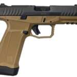 AREX DELTA GEN 2 X OR 9MM 1-17 - 1-17+2 MAG 4" BLK SLIDE/FDE FR