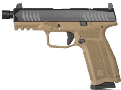 AREX DELTA GEN2 TACTICAL X OR - 1-17 & 1-17+2 THREADED BLK/FDE