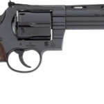 COLT ANACONDA 44MAG 6" 6RD - BLUED MEDALLION WOOD GRIPS
