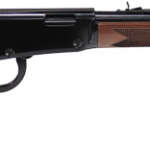 HENRY H1 WESTERN LEVER RIFLE - 22WMR 18.5" BLUED WALNUT