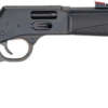 HENRY H12 X MODEL LEVER 357/38 - 17.4" TB BLUED BLACK SYN.