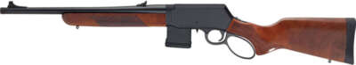 HENRY H23 LASR SUPREME 450BM - 18" THREADED BLUED WALNUT