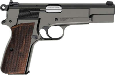 SPRINGFIELD SA-35 9MM 4.7" - 15RD POLISHED BLUED WALNUT