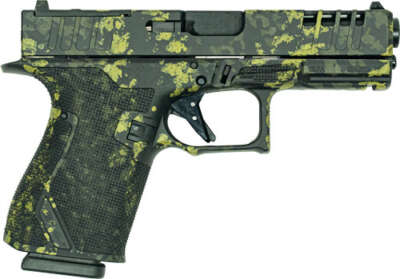 GLFA 19 STRIKER 9MM BUNDLE - W/ 3 KNIVES LICHEN BLACK