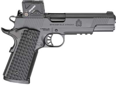 SPRINGFIELD 1911 TRP 45ACP - 5" COA & LIGHT RAIL BLACK