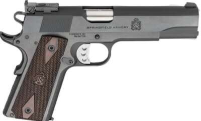 SPRINGFIELD 1911 GARRISON - TARGET 9MM 5" BLUED WALNUT