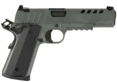 TISAS 1911 NIGHT STALKER 45ACP - 5" BBL 2-8RD MAGS GREY