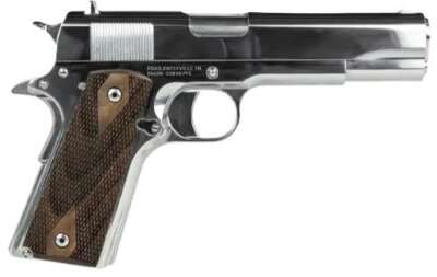 TISAS REGULATOR 1911A1 38 SUP - 5" BBL 2-9RD POLISHED CHROME