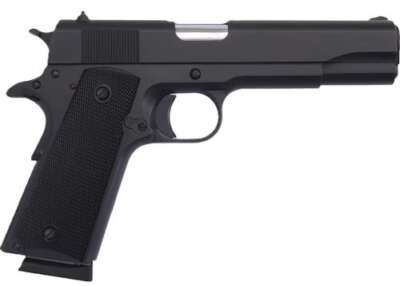 TISAS 1911A1 SERVICE 45ACP - 5" BBL CERAKOTE 7RD BLACK