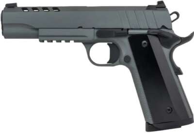 TISAS 1911 DUTY B45 45ACP - 5" BBL 2-8RD BLACK CERAKOTE