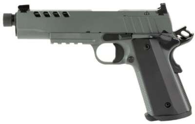 TISAS 1911 SF9 NIGHT STALKER - 9MM 5" THREADED 2-9RD GREY