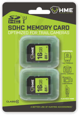 HME SD MEMORY CARD 16GB 2PK