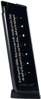 MEC-GAR MAGAZINE 1911 GOVT. - 45ACP 8RD BLUED 2ND AMENDMENT