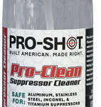 PRO SHOT PRO-CLEAN SUPPRESSOR - CLEANER 16OZ SPRAY BOTTLE