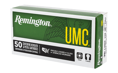 REM UMC 9MM 124GR FMJ 50/500