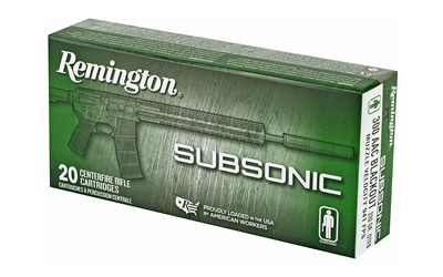 REM 300BLK 220GR SUBSONIC 20/200