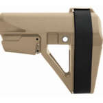 SB TACT SBA5 AR PSTL BRACE 5 POS FDE