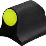 XS BIG DOT YELLOW SHOTGUN BEAD - ON PLAIN BARREL