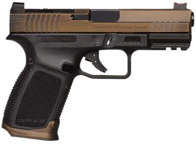 GFORCE ARMS RPX3C9 9MM 4" BRZ SLIDE 15+1