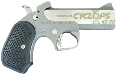 BOND ARMS CYCLOPS 45-70 SS 4.27" FS