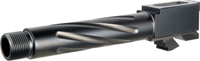 RIVAL ARMS BARREL THREADED 9MM - BLACK PVD FOR GLOCK 17 GEN 3/4