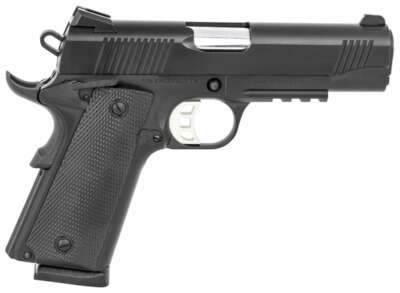 TISAS 1911 CARRY 45ACP BL/RAIL 4.25"