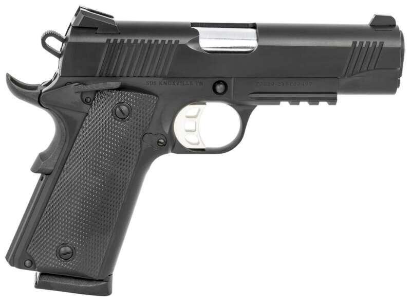 TISAS 1911 CARRY 45ACP BL/RAIL 4.25"