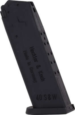 HK MAGAZINE USP40 40S&W 13RD - BLACK POLYMER