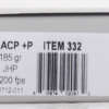 UNDERWOOD 45 ACP +P 185GR JHP - 20RD 10BX/CS