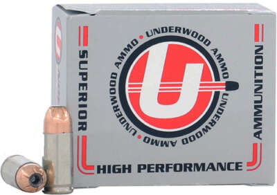 UNDERWOOD 45 ACP +P 230GR JHP - 20RD 10BX/CS