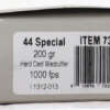 UNDERWOOD 44 SW SPECIAL 200GR - HC WADCUTTER 20RD 10BX/CS