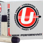 UNDERWOOD 454 CASULL 360GR - LEAD FLAT NOSE 20RD 10BX/CS