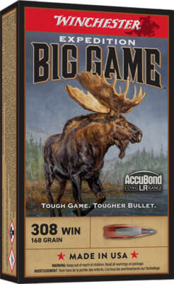 WINCHESTER EXPEDITION 308 WIN - 168GR ACCUBOND 20RD 10BX/CS
