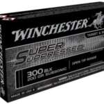 WINCHESTER SUPPRESSED 300 AAC - 200GR FMJ 125RD 6BX/CS