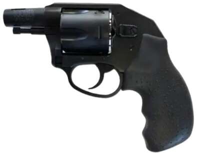 CHARTER ARMS BOOMER 2" 9MM - 5-SHOT RUBBER GRIPS BLACK