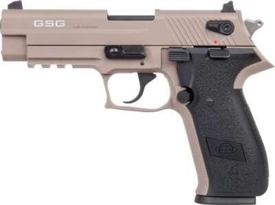 GERMAN SPORT FIREFLY 22LR - 4" FS 10RD NON-THREADED TAN