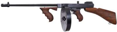THOMPSON 1927A1 45ACP DELUXE - CARBINE WOOD W/100RD & 20RD