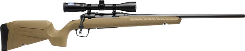 SAVAGE ARMS AXIS 2 6.5CR BL/FDE 22" PKG  #