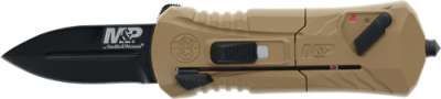 S&W M&P OTF COMPACT 1.9" SPEAR - POINT BLACK/FDE